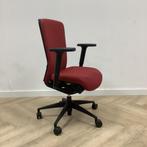 Tweedehands Girsberger ergonomische bureaustoel, rood -, Huis en Inrichting, Bureaustoelen, Ergonomisch, Gebruikt, Zwart, Bureaustoel