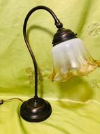 Bureau / Notaris / bankier lamp - Lamp - Opaline glas