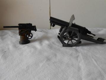 Hausser Elastolin 1:24 - Model militair voertuig (2) - 2x beschikbaar voor biedingen