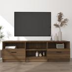 vidaXL Tv-meubel 150x33,5x45 cm bewerkt hout bruin, Huis en Inrichting, Kasten |Televisiemeubels, Verzenden, Nieuw