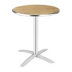 Ronde tafel met kantelbaar essenhouten blad 60cm | 72(h) x, Zakelijke goederen, Verzenden, Nieuw in verpakking