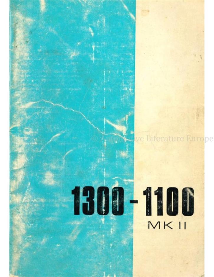 1970 AUSTIN-MORRIS 1100 | 1300 MK II INSTRUCTIEBOEKJE, Auto diversen, Handleidingen en Instructieboekjes