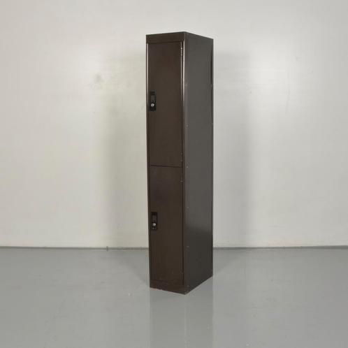 Locker Officenow - Bruin - 180 x 30 cm - 2 deuren, Huis en Inrichting, Kasten | Lockerkasten, Gebruikt, Ophalen of Verzenden