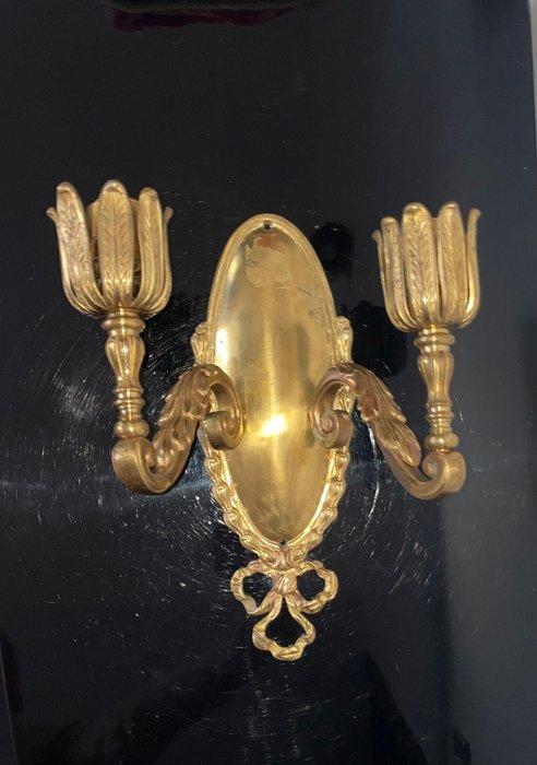 Baïonette a Gorge - Lamp - Verguld messing, Antiquités & Art, Curiosités & Brocante