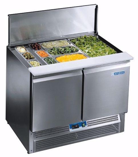 Afinox Saladette werkbank SRE 602 | 2 deurs | Geheel RVS |, Zakelijke goederen, Horeca | Keukenapparatuur, Nieuw in verpakking