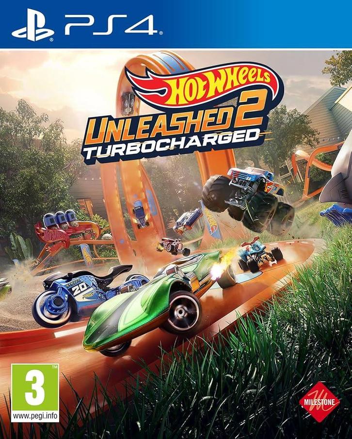 Hot Wheels Unleashed 2 Turbocharged-Standaard (PlayStation, Games en Spelcomputers, Games | Sony PlayStation 4, Ophalen of Verzenden