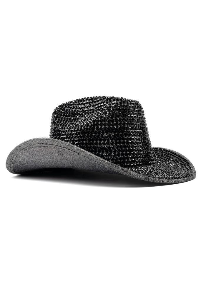 Cowboyhoed Donkergrijs Strass Steentjes Grijze Cowgirl Weste, Kleding | Dames, Carnavalskleding en Feestkleding, Nieuw, Ophalen of Verzenden