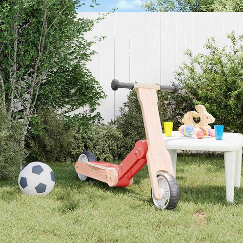 vidaXL Kinderstep 2-in-1 rood, Kinderen en Baby's, Speelgoed | Buiten | Los speelgoed, Nieuw, Verzenden