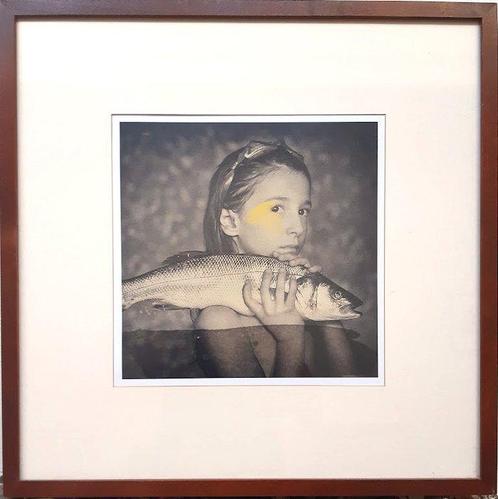 Erwin van Krey - Fish girl, Antiek en Kunst, Kunst | Schilderijen | Modern