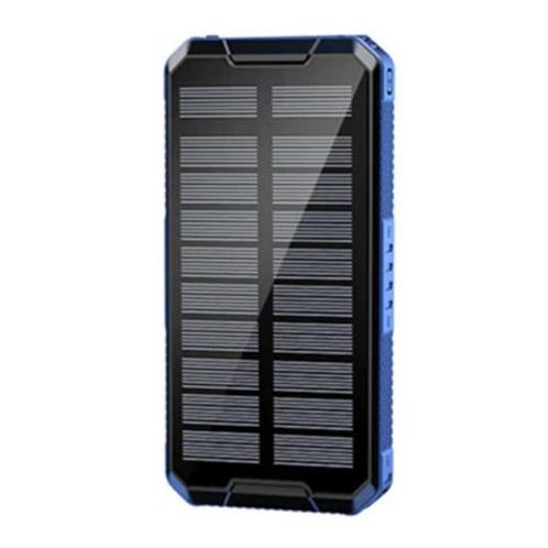 80.000mAh Solar Powerbank met 2 USB Poorten - Ingebouwde, Telecommunicatie, Powerbanks, Nieuw, Verzenden