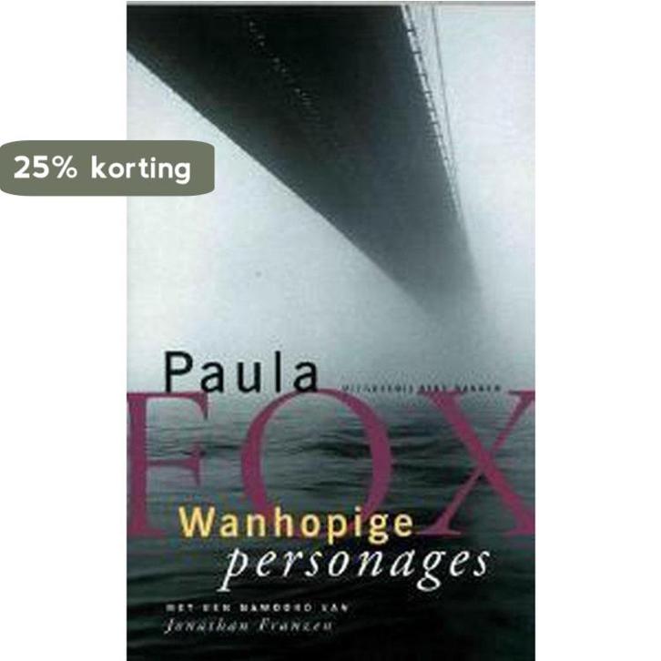 Wanhopige personages 9789035123847 P. Fox, Boeken, Romans, Gelezen, Verzenden