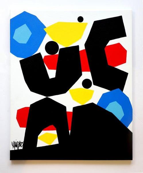 Antony Squizzato - Point of view, Antiek en Kunst, Kunst | Schilderijen | Modern