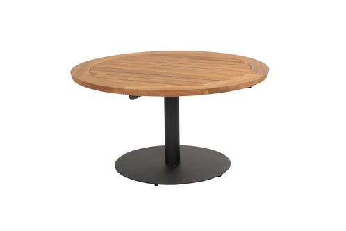 Taste by 4 Seasons Saba low tuintafel antraciet met teak, Tuin en Terras, Tuinsets en Loungesets