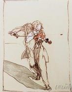 Claude Weisbuch (1927-2014) - Coup darchet - Lithographie