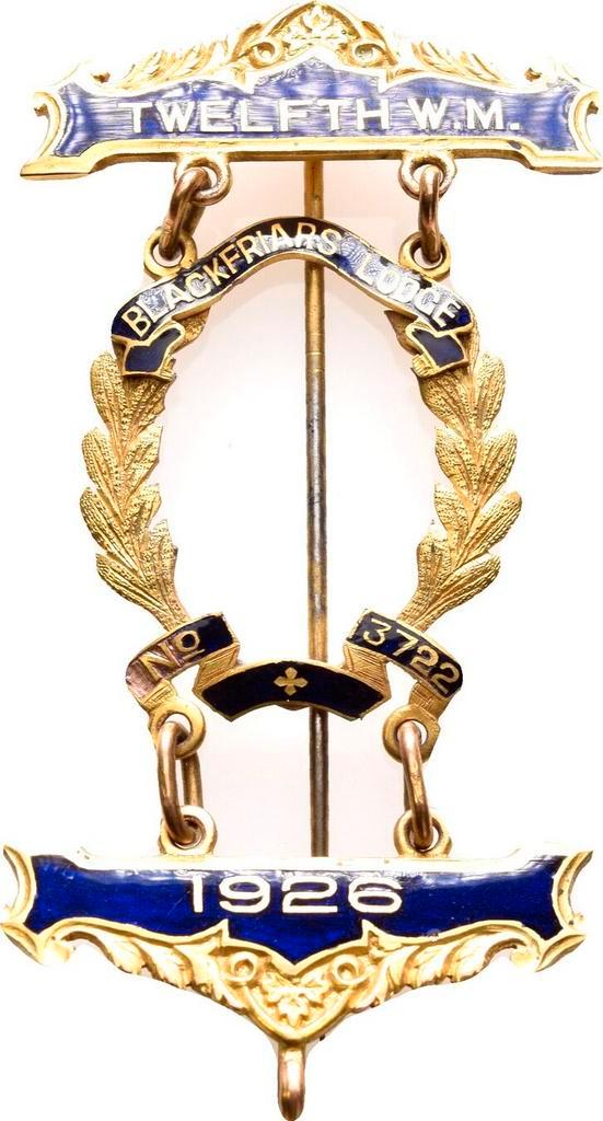 Bruderschaftsabzeichen 1926 Freimaurer:, Postzegels en Munten, Penningen en Medailles, Verzenden