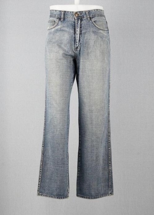 Vintage Baggy Pellepelle Blue size 33 / 33, Kleding | Heren, Spijkerbroeken en Jeans, Ophalen of Verzenden