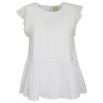 Verysimple • witte kanten top • 36 (IT42), Kleding | Dames, Verzenden, Nieuw, Maat 36 (S), Wit