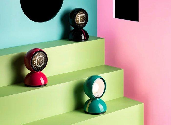 Artemide - Vico Magistretti - Lampe - Eclisse - Acier,, Antiquités & Art, Antiquités | Éclairage