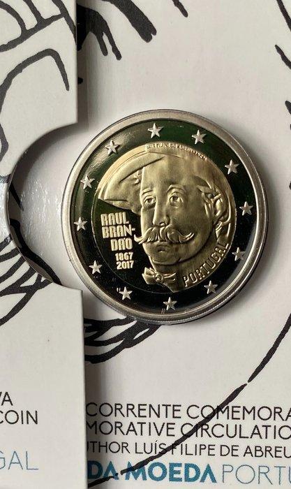 Portugal. 2 Euro 2017 Raul Brandão Proof (Sans Prix de, Postzegels en Munten, Munten | Europa | Euromunten