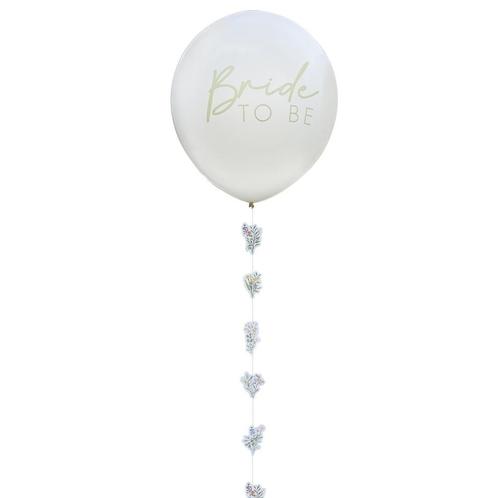 Bride To Be Ballon 45cm, Hobby en Vrije tijd, Feestartikelen, Nieuw, Verzenden