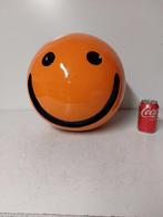 Beeld, smiley big model yellow - 35 cm - polyresin