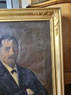 École espagnole (XIX) - Retrato de caballero