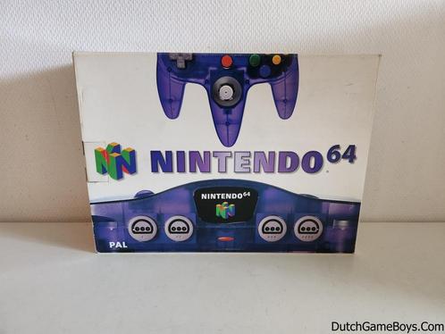 Nintendo 64 / N64 - Console - Grape Purple - Funtastic - Box, Consoles de jeu & Jeux vidéo, Consoles de jeu | Nintendo 64, Envoi