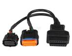 OBDSTAR Suzuki/Yamaha 12+18 Pins IMMO - 16 Pins OBD2 Verloop, Auto diversen, Autogereedschap, Verzenden, Nieuw