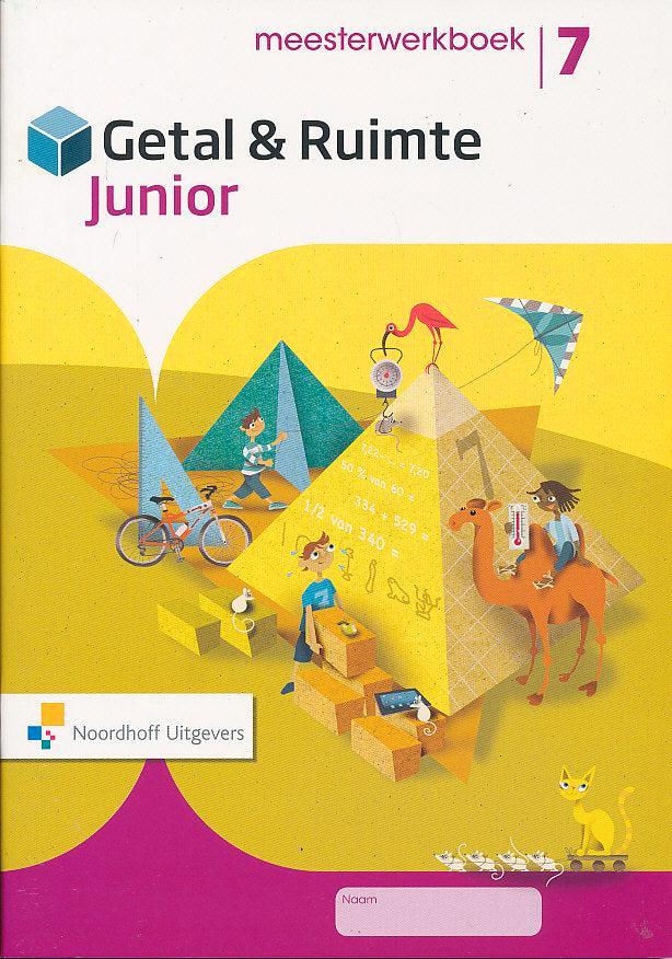 Getal en Ruimte Junior meesterwerkboek groep 7 (per stuk), Boeken, Schoolboeken, Verzenden