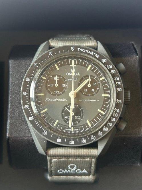 Omega x Swatch - MoonSwatch - Mission to Mercury - Zonder, Handtassen en Accessoires, Horloges | Heren