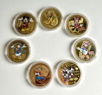 Themacollectie - Exclusieve collectie van 7 Disney vergulde