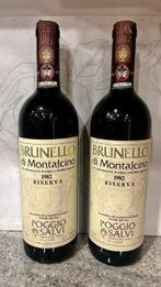 1982 Poggio Salvi - Brunello di Montalcino Riserva - 2, Verzamelen, Wijnen, Nieuw