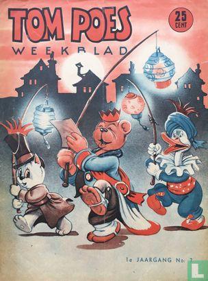 Bas en van der Pluim - Tom Poes weekblad 7 - 1948, Boeken, Stripverhalen, Zo goed als nieuw, Eén stripboek, Verzenden