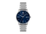 Emporio Armani AR11674 - Polshorloge - 39mm met blauwe, Verzenden, Nieuw