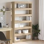 vidaXL Boekenkast/Kamerdivider Sonoma Eik 100x30x198 cm, Verzenden, Nieuw
