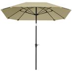 TRUUSK Parasol Ø233 cm - Met Knikfunctie - Windbestendig - S, Tuin en Terras, Verzenden, Nieuw
