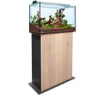 Aquatank 82x40x50cm aquarium + meubel sonoma oak, Ophalen of Verzenden