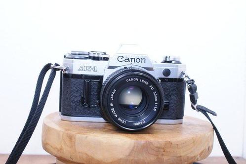 Canon AE-1  + FD 50mm/1:1.8 Appareil photo reflex, Audio, Tv en Foto, Fotocamera's Analoog