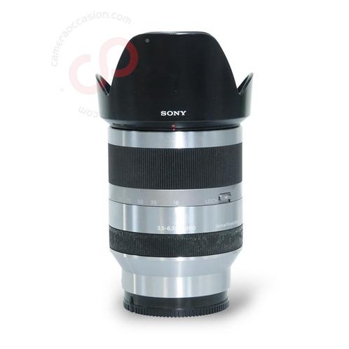 Sony 18-200 3.5-6.3 E OSS (zilver) nr. 3277, Audio, Tv en Foto, Foto | Lenzen en Objectieven, Gebruikt, Ophalen of Verzenden