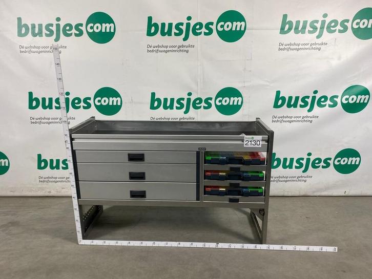 Aluca aluminium gebruikte bedrijfswagen inrichting (nr 2130), Auto-onderdelen, Overige Auto-onderdelen, Gebruikt, Verzenden