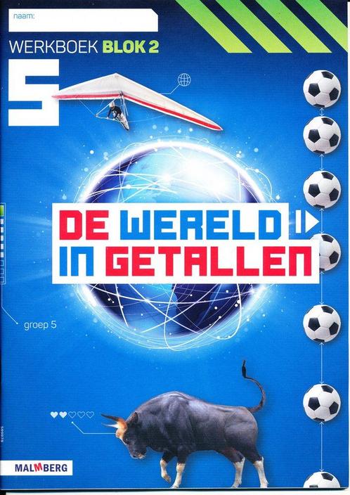 De wereld in Getallen versie 5 Werkboek blok 2 groep 5 (per, Livres, Livres scolaires, Envoi