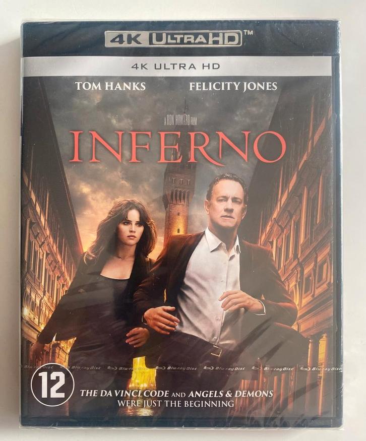 INFERNO (IN SEAL) (4K ULTRA HD), CD & DVD, Blu-ray