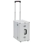Aluminium Pilotentrolley 47cm - Tweede Kansje - OP = OP!, 40 tot 60 cm, 30 cm of meer, Verzenden, Grijs