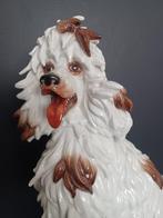 Algora - Figuur - Perro caniche sentado - porselein, Antiek en Kunst