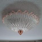 Murano - Plafondlamp - Vintage plafondlamp in IJsglas - Glas