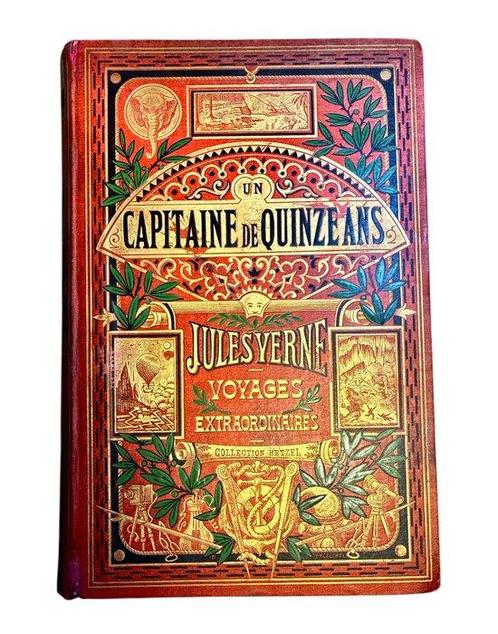 Jules Verne - Un Capitaine de Quinze Ans - 1905, Antiek en Kunst, Antiek | Boeken en Manuscripten