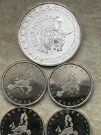 Nederland. Lot of 5 coins, incl. one silver (Zonder, Postzegels en Munten