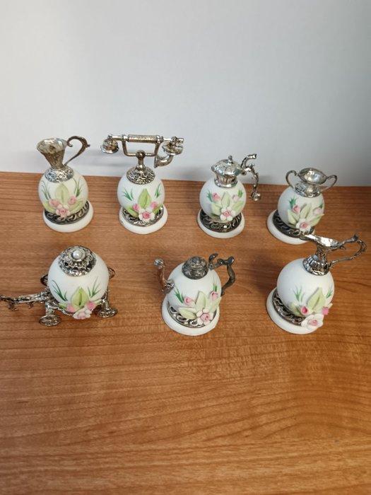 Capodimonte - Beeldje, Set di porcellane in Capodimonte, Antiek en Kunst, Curiosa en Brocante