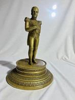 sculptuur, Sculture Napoleon en bronze et métal - 21 cm -, Antiquités & Art
