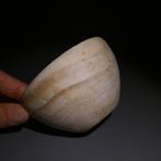 Égypte ancienne Albâtre Coupe en vessel. 9,5 cm de diamètre., Collections
